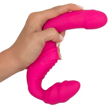 You2Toys Vibrating Strapless Strap-on vibrator cu stimularea clitorisului - imagine 3